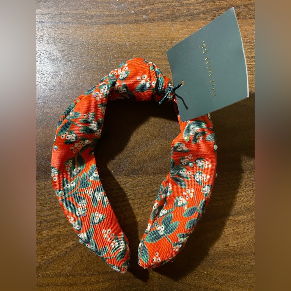 Rifle Paper Co Knotted Headband